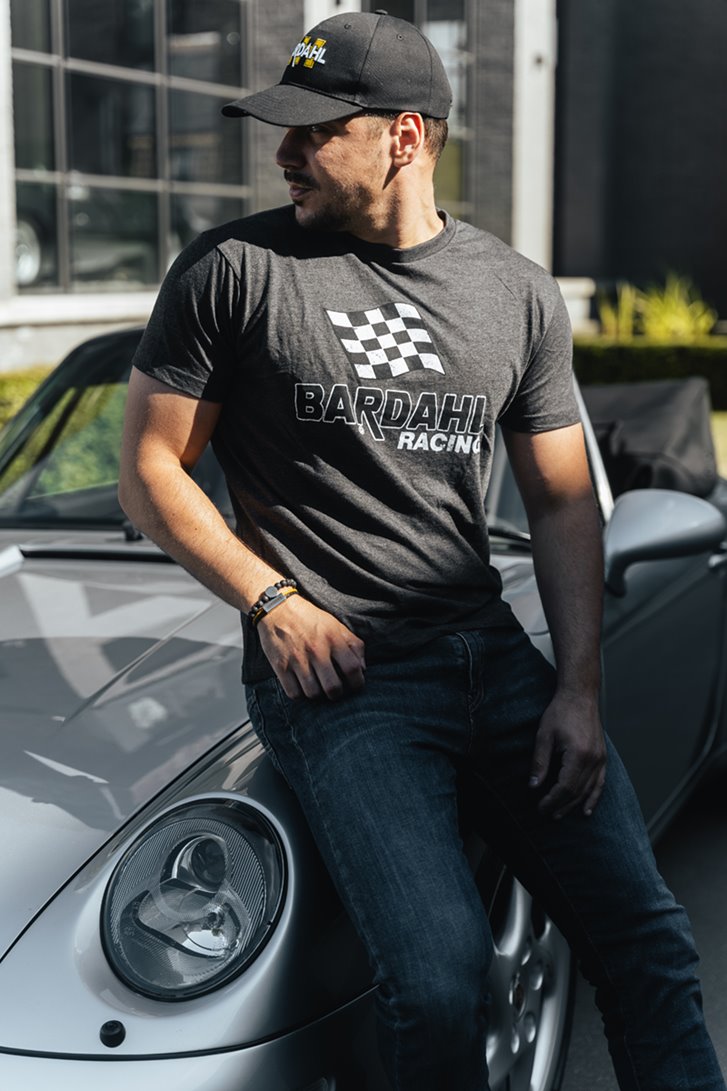 T-shirt Bardahl racing gris