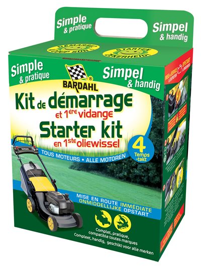 Eenvoudig, praktisch en op aanraden van professionals: Bardahl stelt de speciale Starter Kit voor grasmaaiers voor